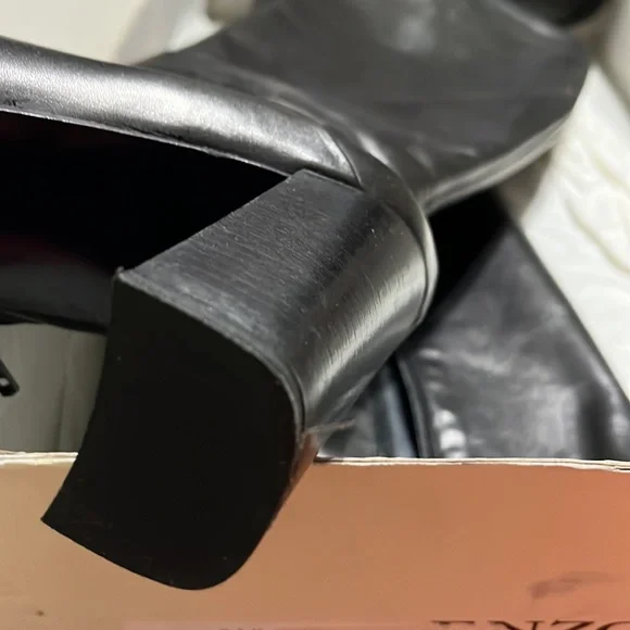 J Crew tall black leather boots - Picture 4 of 4